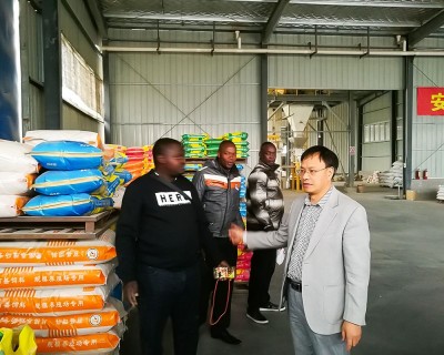Pelanggan Afrika Kunjungi Lokakarya Produksi Makanan Babi Parkson